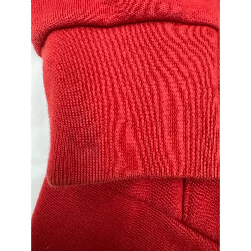 Levi’s Mens Full Zip Red Hooded Jacket with Logo Size Medium - Picture 3 of 10